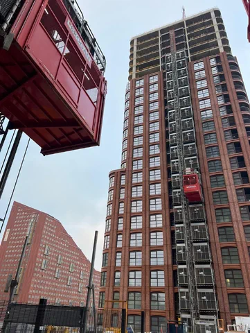 Powered access package on a redevelopment scheme in Central Leeds